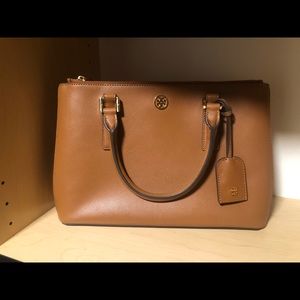 Tory Burch Leather Robinson Handbag